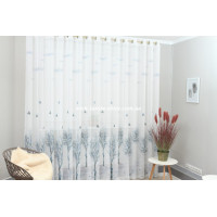 Готовый тюль креп-шифон Venza GP-6089 2,51м/5,0м