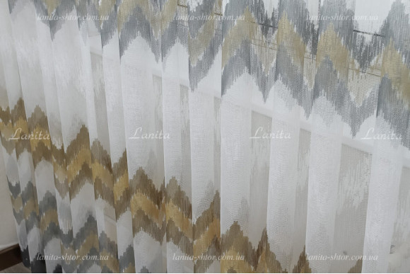 Тюль жаккард Missoni TGR-1779