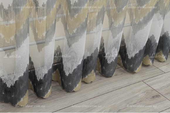 Тюль жаккард Missoni TGR-1779