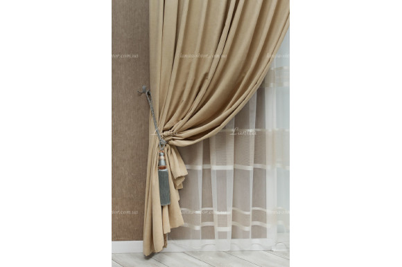 Готовые шторы микровелюр Juvena 2,50м/2*1,25м Готовые шторы микровелюр Juvena 2,50м/2*1,25м