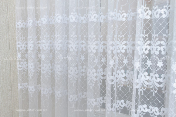 Готовий тюль фатин Veneta GT-8073 2,50м/5,0м