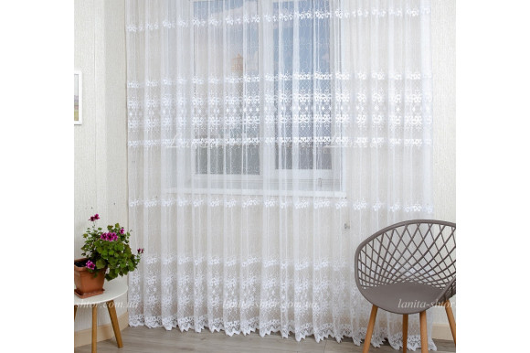 Готовий тюль фатин Veneta GT-8073 2,50м/5,0м