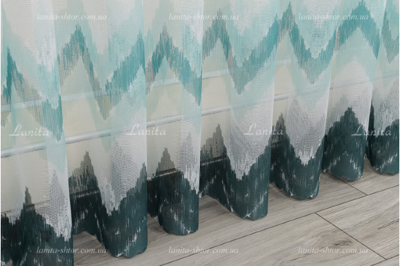 Тюль жаккард Missoni TGR-1781