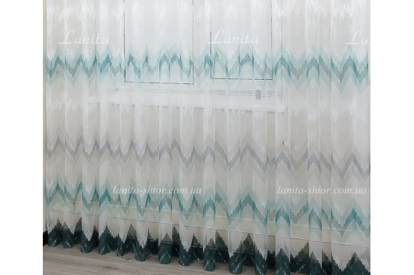 Тюль жаккард Missoni TGR-1781