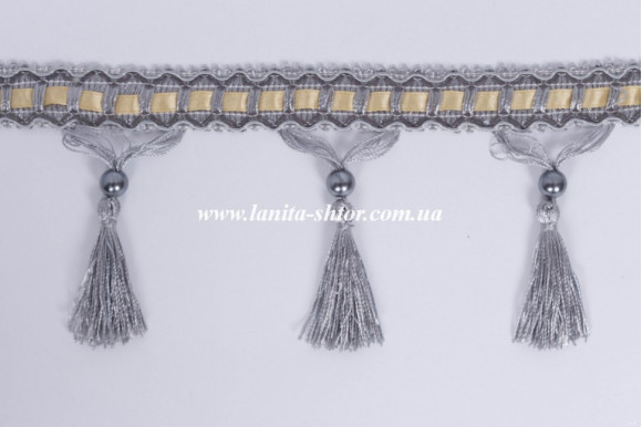 Бахрома для штор BSB серая