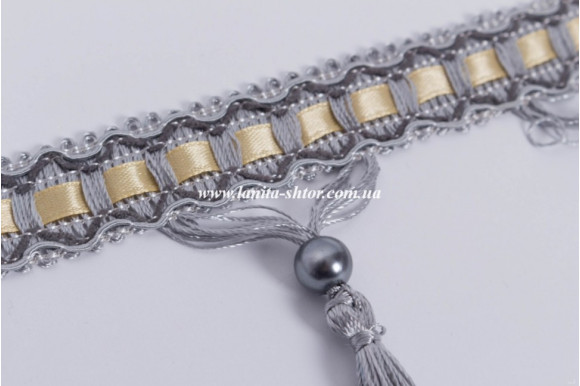 Бахрома для штор BSB серая