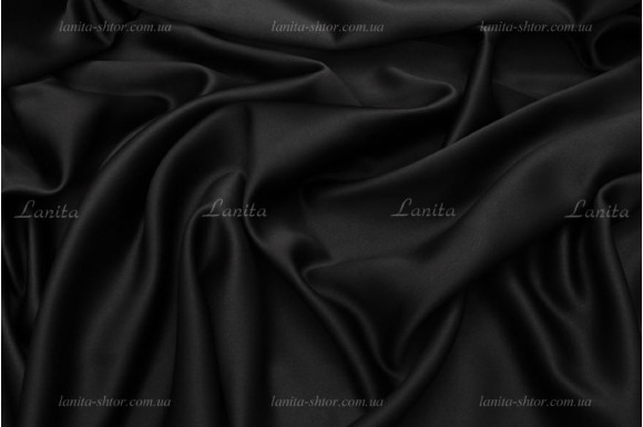 Штори блекаут чорний Elis SB-1914