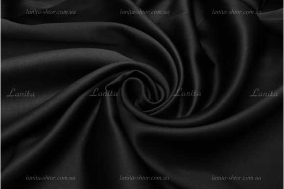 Штори блекаут чорний Elis SB-1914