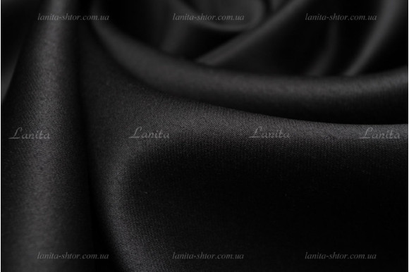 Штори блекаут чорний Elis SB-1914