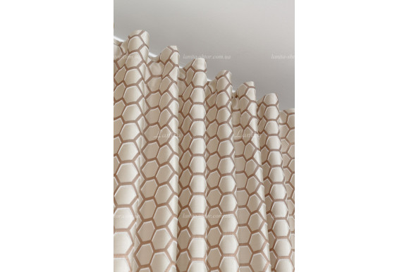 Готові штори жакард-сатин Matis GS-7975 2,60м/2*2,0м