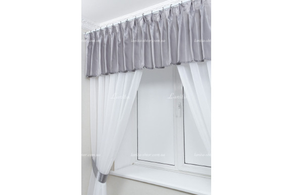 Юбка для штор сірий монорей 0,50м/2,0м