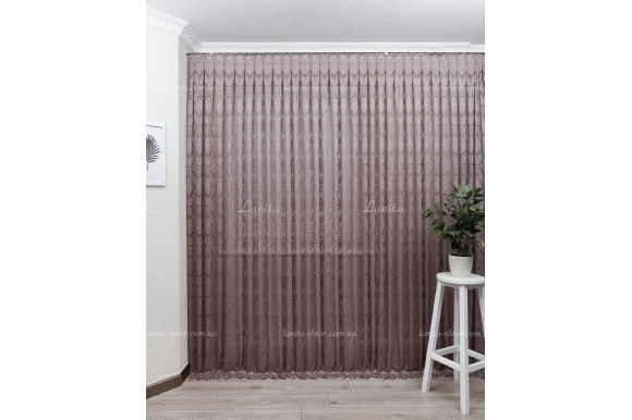 Тюль жаккард Simone TGR-1964