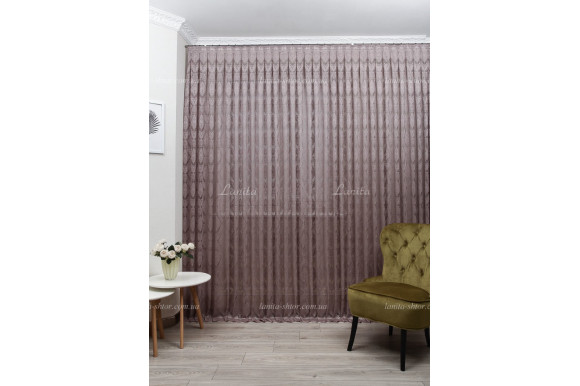 Тюль жаккард Simone TGR-1964