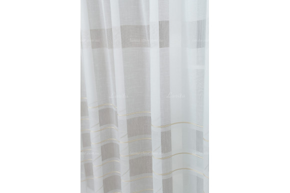 Тюль лен в полоску Areon TLP-7576