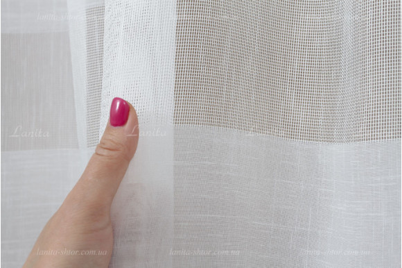 Тюль лен в полоску Areon TLP-7576