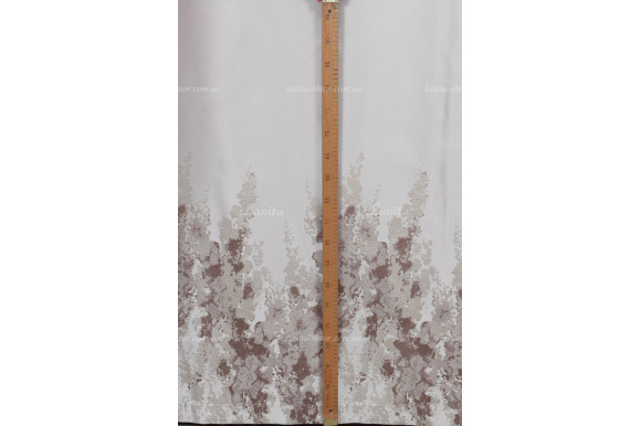 Готові штори сатин-жаккард Valmona GS-7776 2,45/2*2,0м