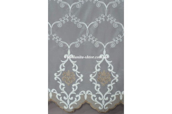 Тюль фатин корона 9604-09 Тюль фатин корона 9604-09