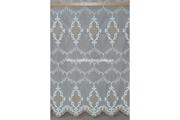 Тюль фатин корона 9604-09 Тюль фатин корона 9604-09