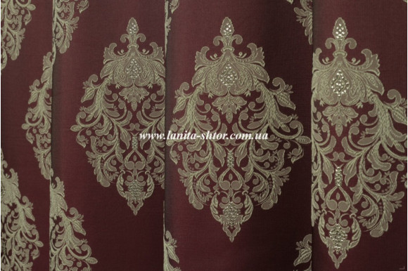 Штора корона жаккард Bohemia SG-132