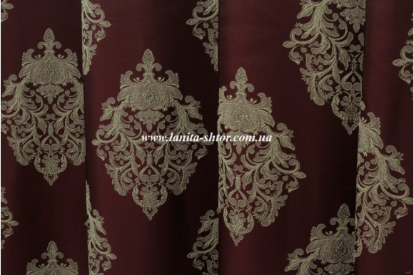 Штора корона жаккард Bohemia SG-132 Штора корона жаккард Bohemia SG-132