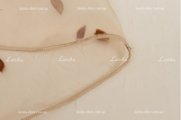 Тюль органза Mexx беж 2,51м/6,0м