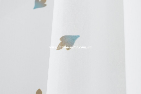 Готовий тюль креп-шифон Venza GP-6082 2,51м/5,0м