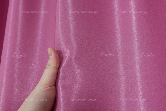 Готові штори монорей GS-02107 фуксія 2,60м/2*1,45м