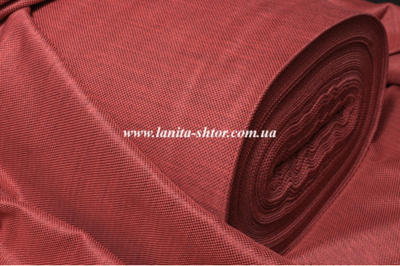 Штора Лен темно-красная Mussa BS3112 Штора Лен темно-красная Mussa BS3112