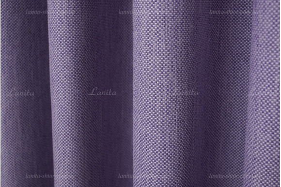 Штора Льон бузкова Mussa BS3118 відріз 4,5 метри