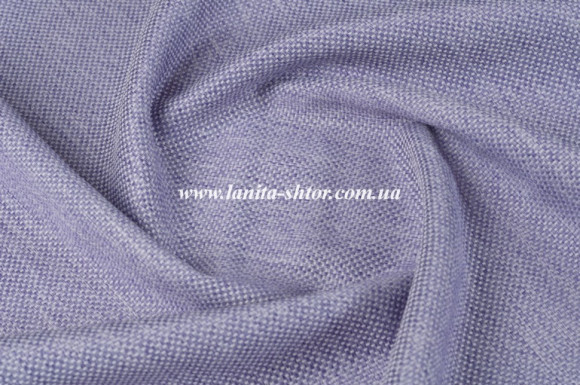 Штора Льон бузкова Mussa BS3118 відріз 4,5 метри