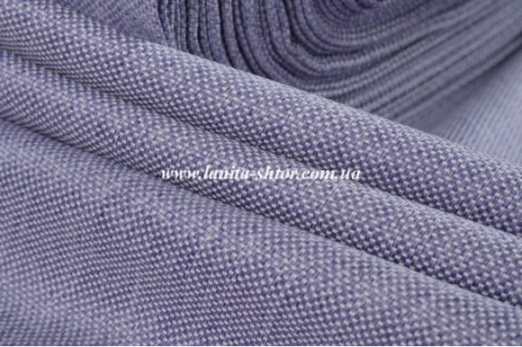 Штора Льон бузкова Mussa BS3118 відріз 4,5 метри