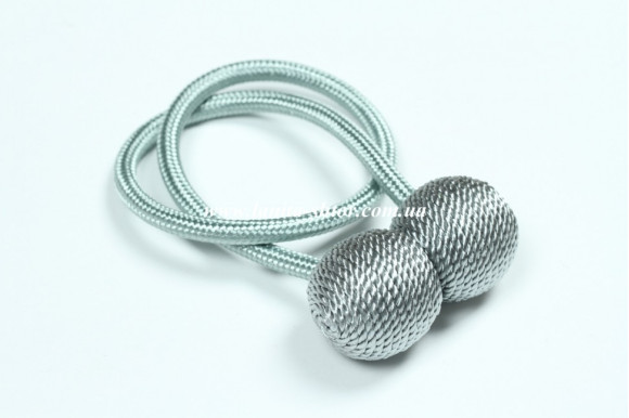 Магнит для штор Сфера 6286 серо-голубой