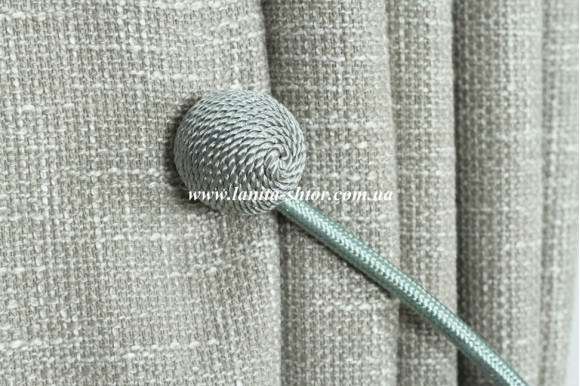 Магнит для штор Сфера 6286 серо-голубой