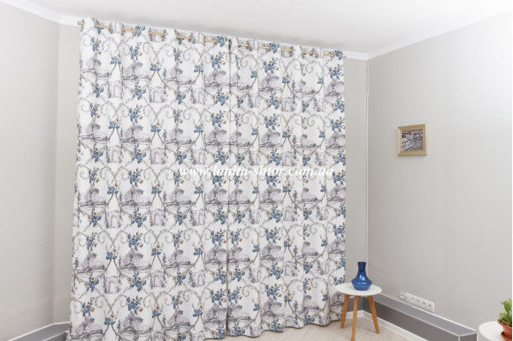 Готовые шторы микровелюр Venza GP-6081 2,51м/2*2м