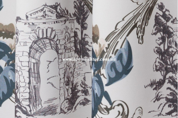 Готовые шторы микровелюр Venza GP-6081 2,51м/2*2м