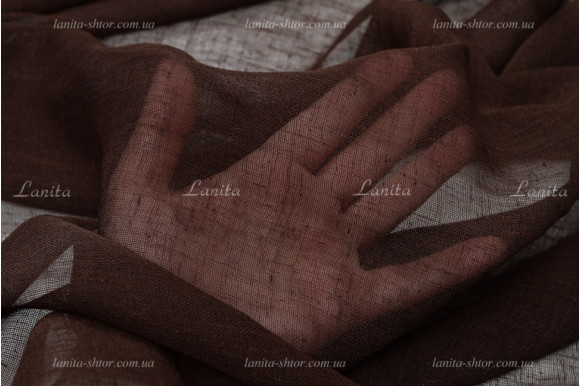 Тюль під льон Aurora TLO-7781