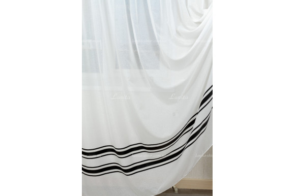 Готовый тюль сабле Loris GT-7981 2,50м/5,0м