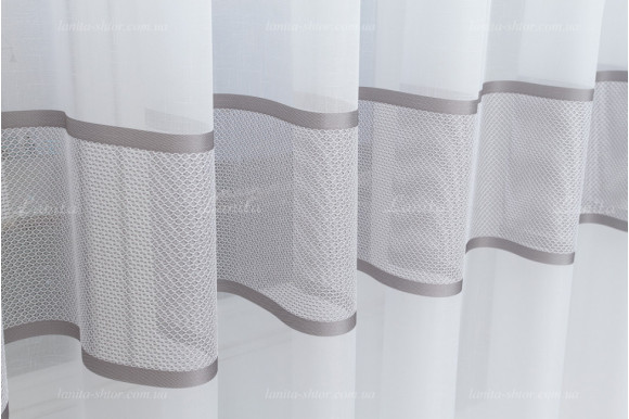 Тюль лен сетка Lanvin TLS-7682 Тюль лен сетка Lanvin TLS-7682