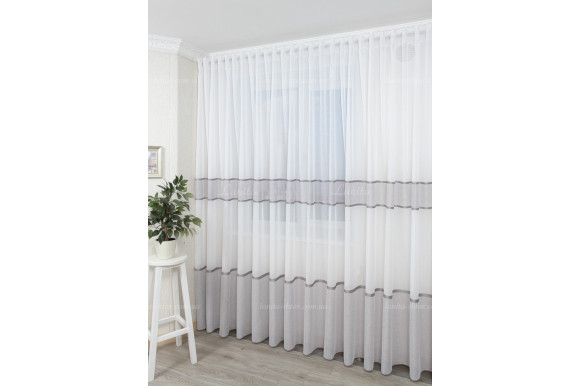 Тюль лен сетка Lanvin TLS-7682 Тюль лен сетка Lanvin TLS-7682