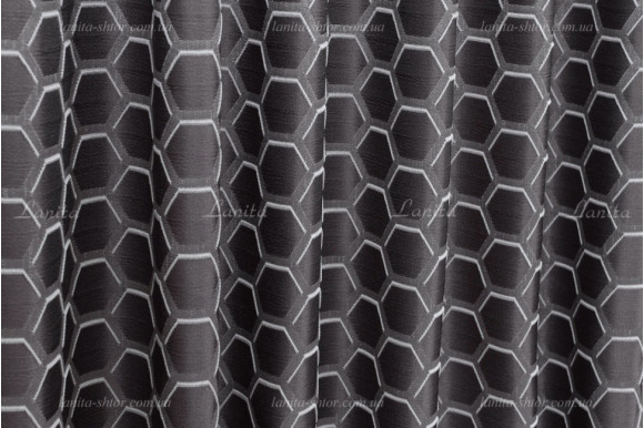 Готові штори жакард-сатин Matis GS-7982 2,60м/2*2,0м