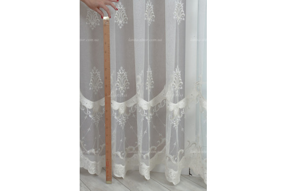 Тюль грек фатин со стразами Agila TFV-8183 Тюль грек фатин со стразами Agila TFV-8183