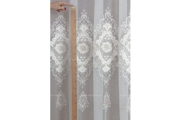 Тюль грек фатин со стразами Agila TFV-8183 Тюль грек фатин со стразами Agila TFV-8183