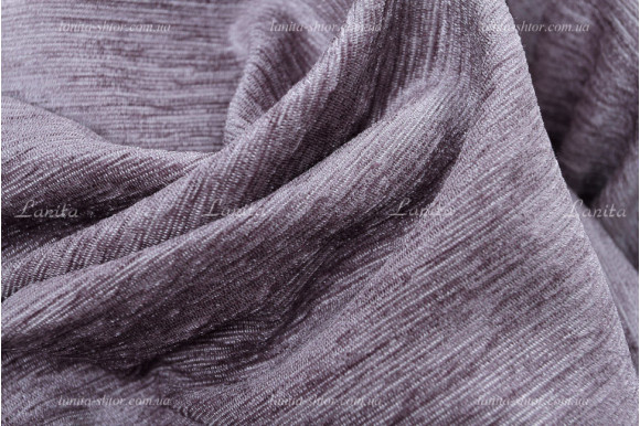 Шторы шенилл фиолетово-сиреневые М12-1739