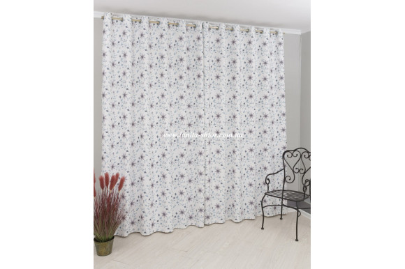 Готові штори мікровелюр Venza GP-6077 2,51м/2*2м