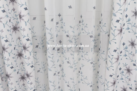 Готові штори мікровелюр Venza GP-6077 2,51м/2*2м