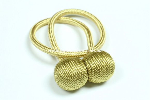 Магнит для штор Сфера 6292 желтый