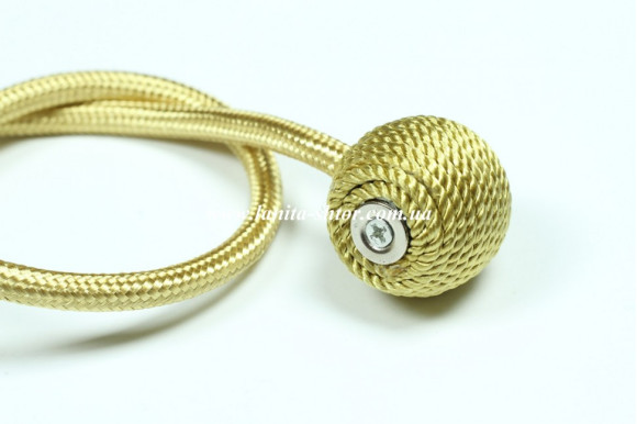 Магнит для штор Сфера 6292 желтый