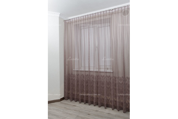 Тюль жаккард Simone TGR-1969