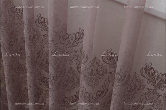 Тюль жаккард Simone TGR-1969