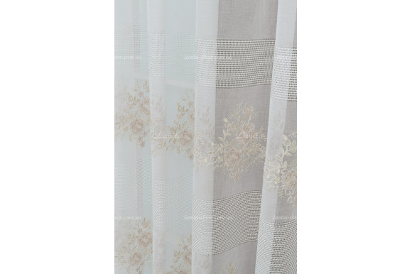 Готовий тюль льон Edel GT-7886 2,45м/5,0м